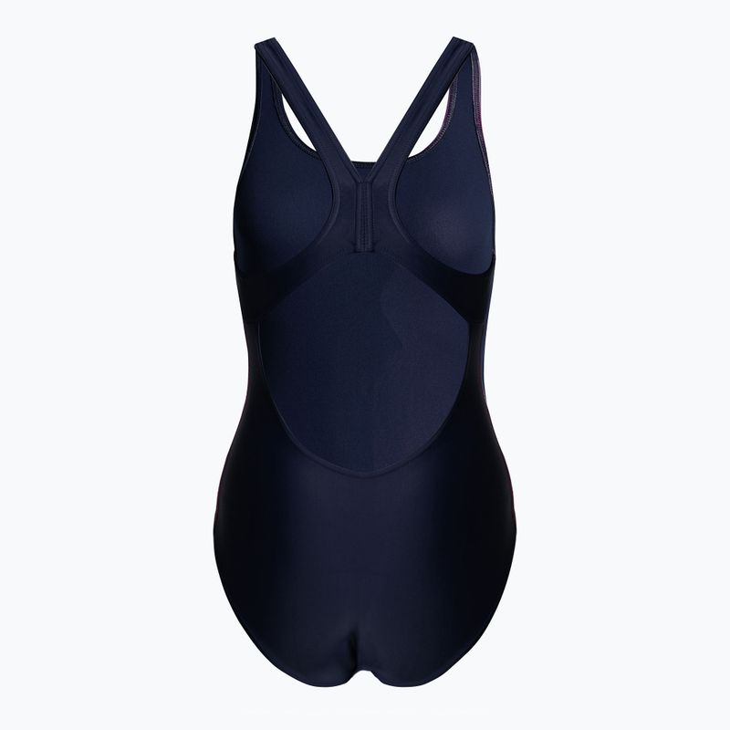 Dámské jednodílné plavky arena Swim Pro Back L navy blue/pink 002842/700 2