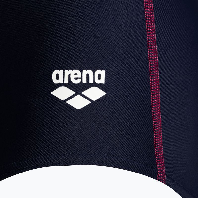 Dámské jednodílné plavky arena Swim Pro Back L navy blue/pink 002842/700 3