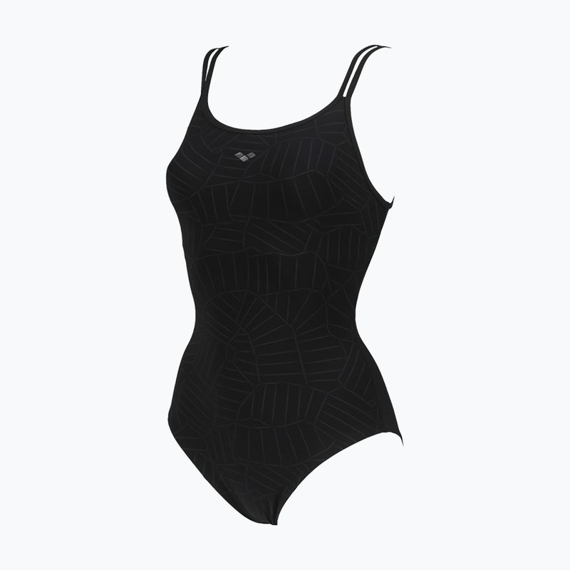 Dámské jednodílné plavky arena Esther Cross Back black 003400/500 6