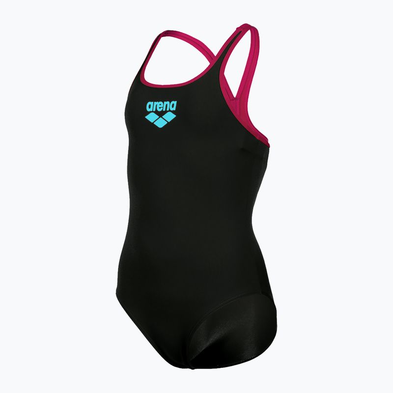 Dětské jednodílné plavky arena Biglogo Swim Pro Back One Piece černy 001332/595 4