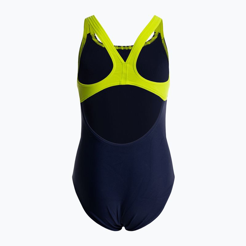 Dětské jednodílné plavky arena Swim Pro Back One Piece námořnictvo 004391/760 2