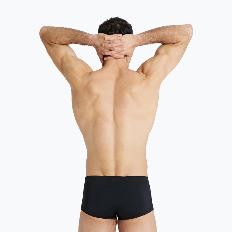 Pánské plavecké boxerky arena Team Swim Low Waist Short Solid black 004775/550 5
