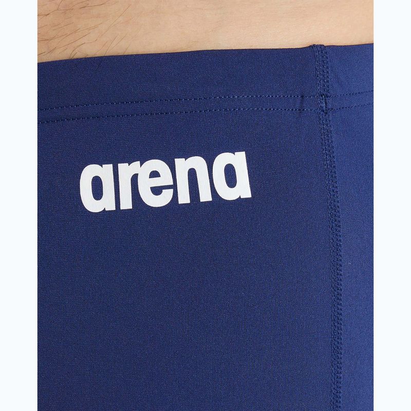 Plavecké boxerky Arena Team Swim Short Solid navy/white 7