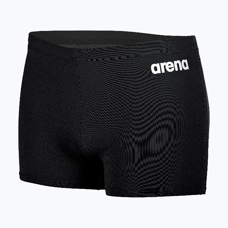 Plavecké boxerky Arena Team Swim Short Solid black/white 3