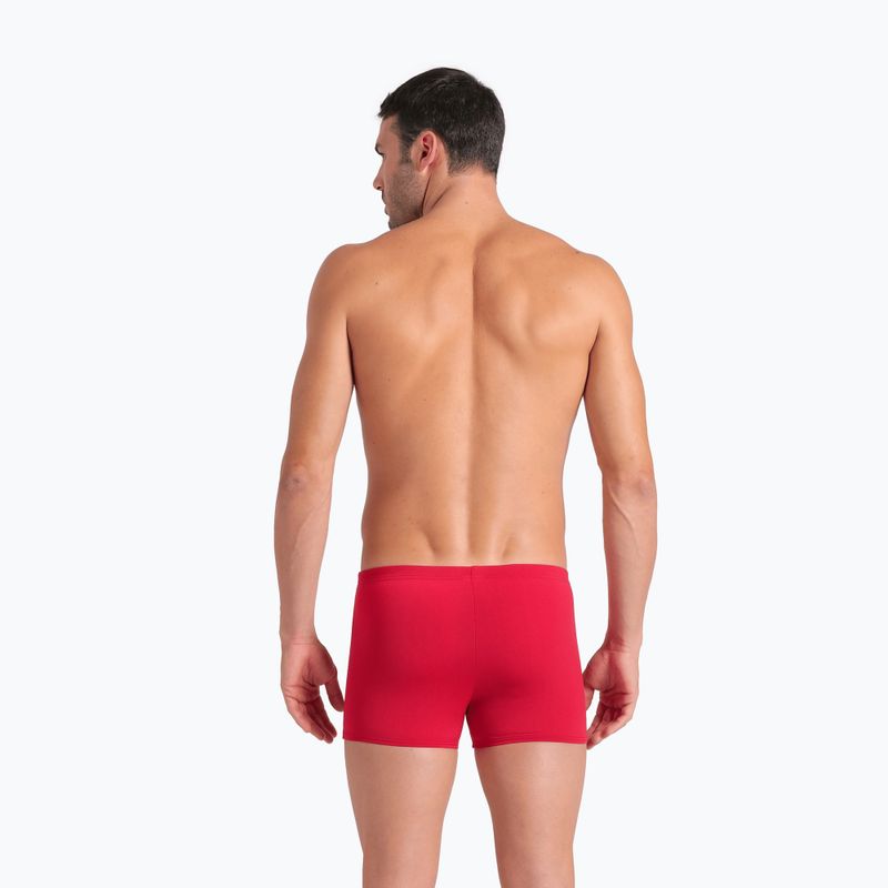 Pánské plavecké boxerky arena Team Swim Short Solid red/white 6