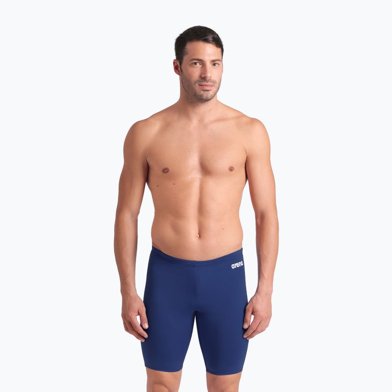 Pánské plavecké jammery arena Team Swim Jammer Solid navy/white 5
