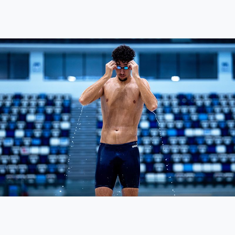 Pánské plavecké jammery arena Team Swim Jammer Solid navy/white 11