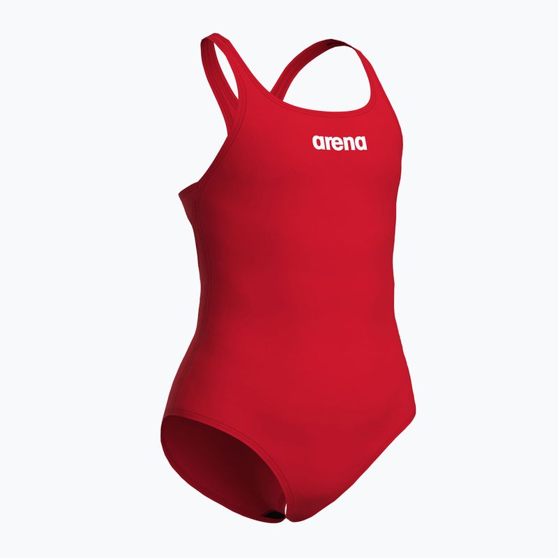 Dětské jednodílné plavky arena Team Swim Pro Solid red/white 3
