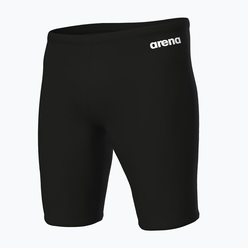Pánské plavecké jammery arena Team Swim Jammer Solid black/white 3
