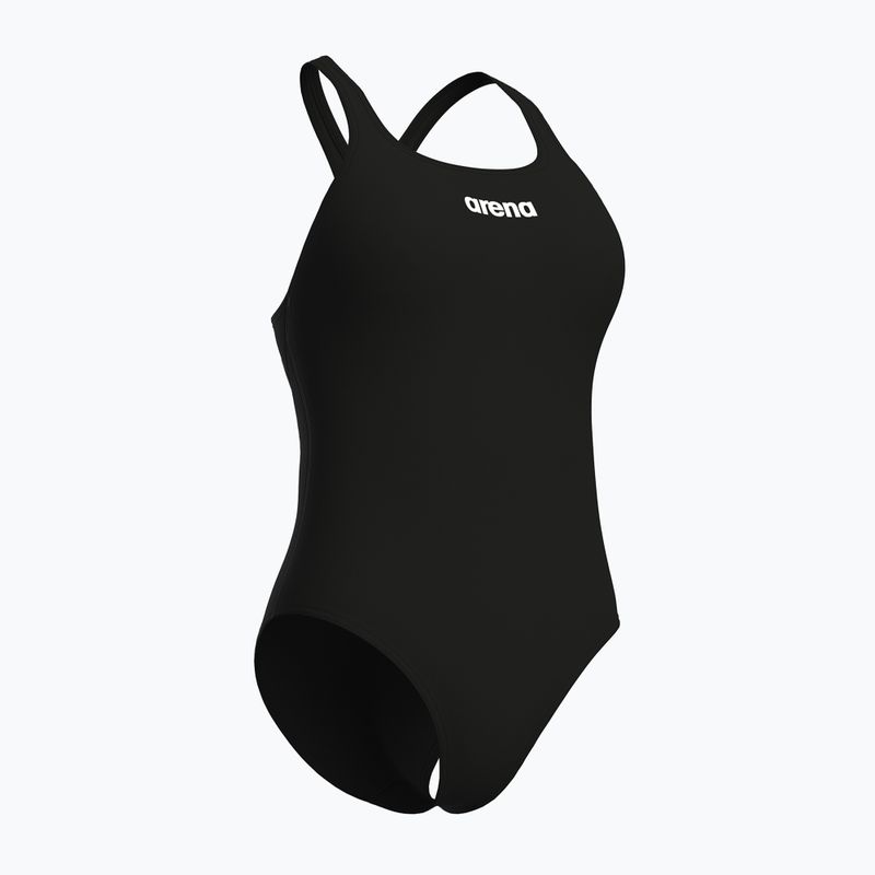 Dámské jednodílné plavky Arena Team Swim Pro Solid black/white 3