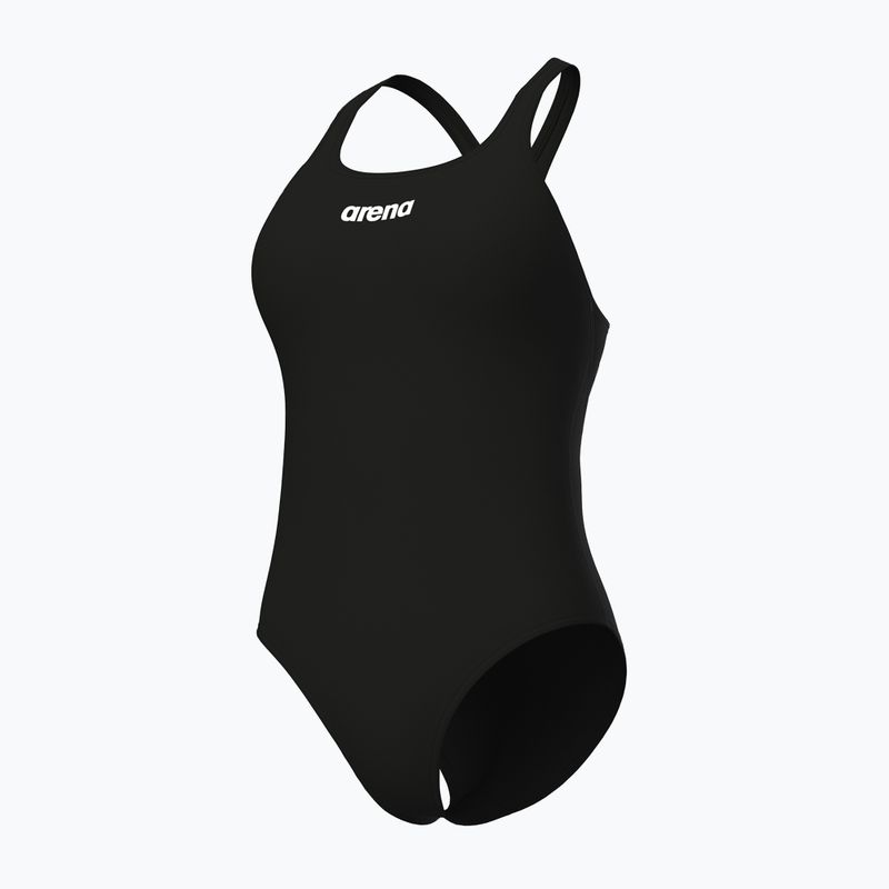 Dámské jednodílné plavky Arena Team Swim Pro Solid black/white 4