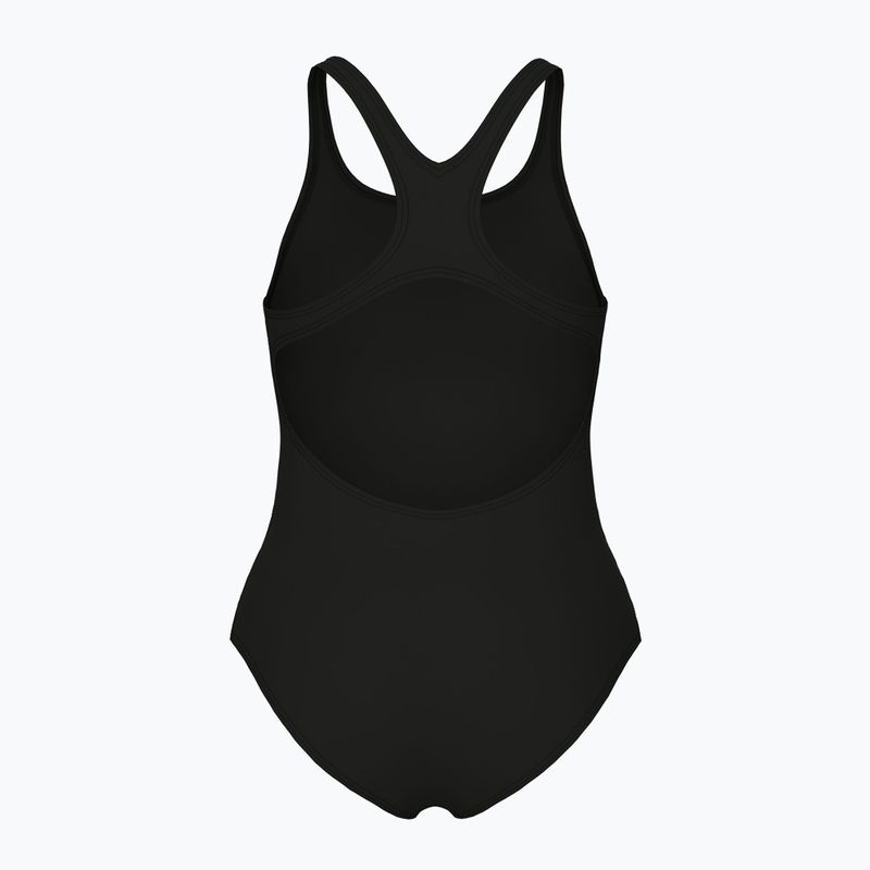 Dětské jednodílné plavky arena Team Swim Pro Solid black/white 2