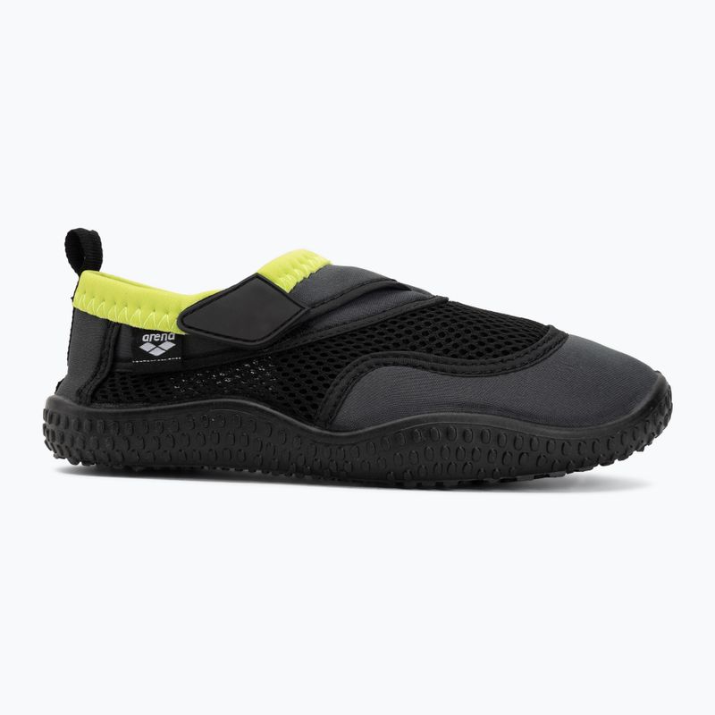 Boty do vody arena Watershoes dark grey/lime 2