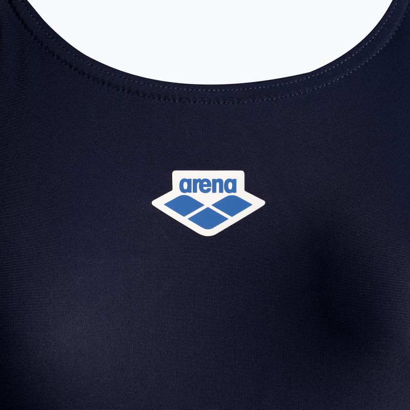 Dámské jednodílné plavky arena Icons Racer Back Solid námořnictvo 005041/700 3