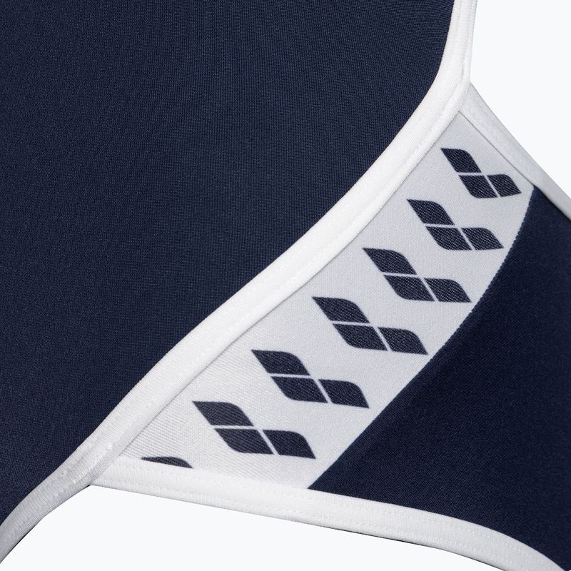 Jednodílné dámské plavky arena Icons Super Fly Back Solid tmavě modré 005036 4