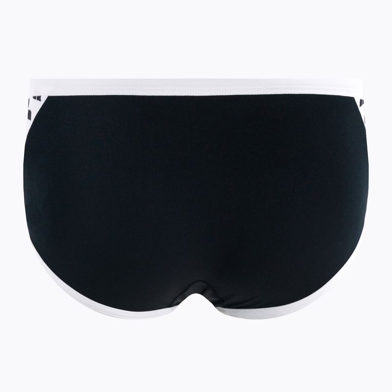 Pánské plavky arena Icons Swim Low Waist Short Solid černá 005046/501 2