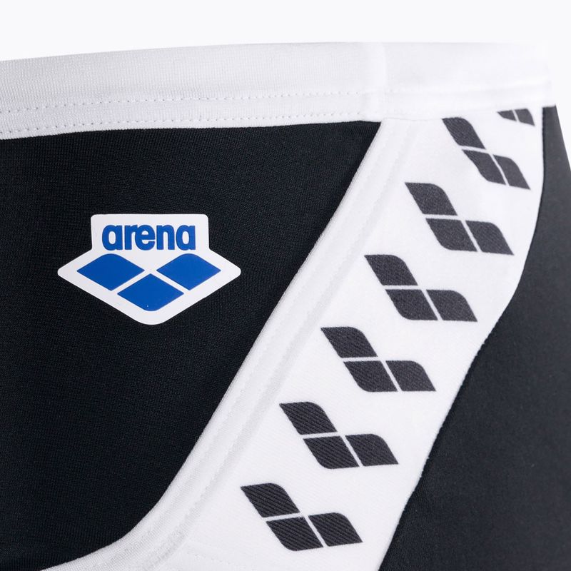 Pánské plavky arena Icons Swim Low Waist Short Solid černá 005046/501 3