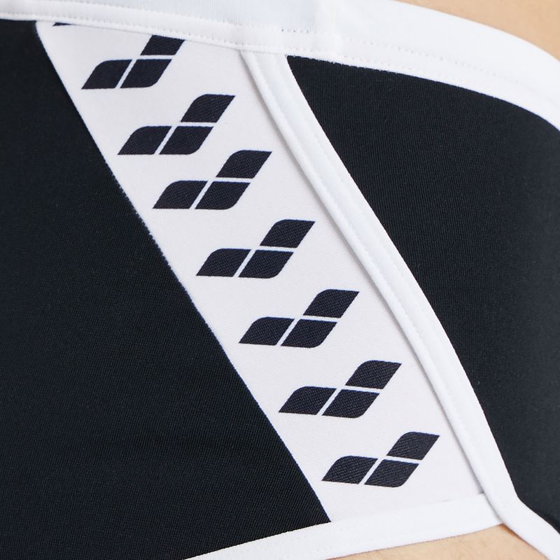 Pánské plavky arena Icons Swim Low Waist Short Solid černá 005046/501 8