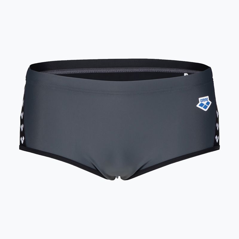 Pánské plavky arena Icons Swim Low Waist Short Panel šedá 005052 /550 4