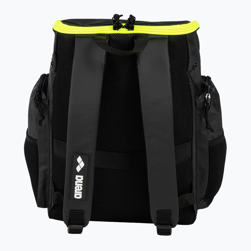 Plavecký batoh arena Spiky III 35 l dark smoke/neon yellow 2