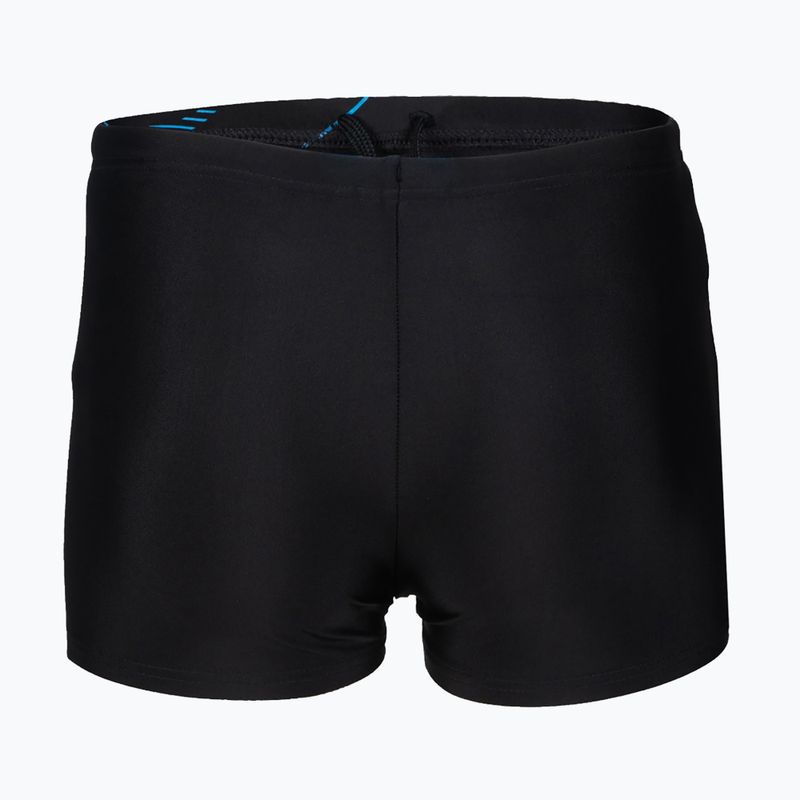 Dětské plavky arena Swim Short Logo černe 005549/580 6