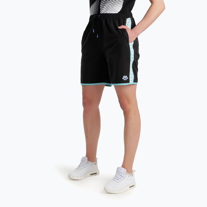 Pánské plavecké šortky arena Icons Team Stripe Bermuda Logo černé 005652/518 4