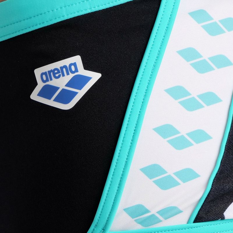 Aréna Pánské Icons Swim Low Waist Short Logo plavecké boxerky černé 005656 3