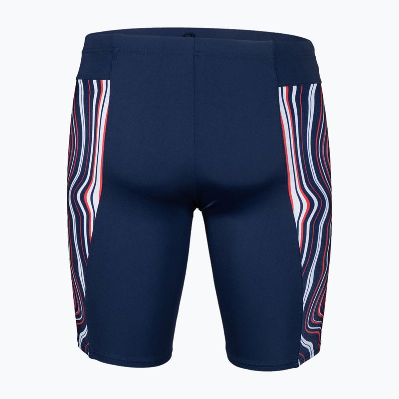 Pánské plavky arena Swim Jammer Marbled námořnictvo 005785/740 5