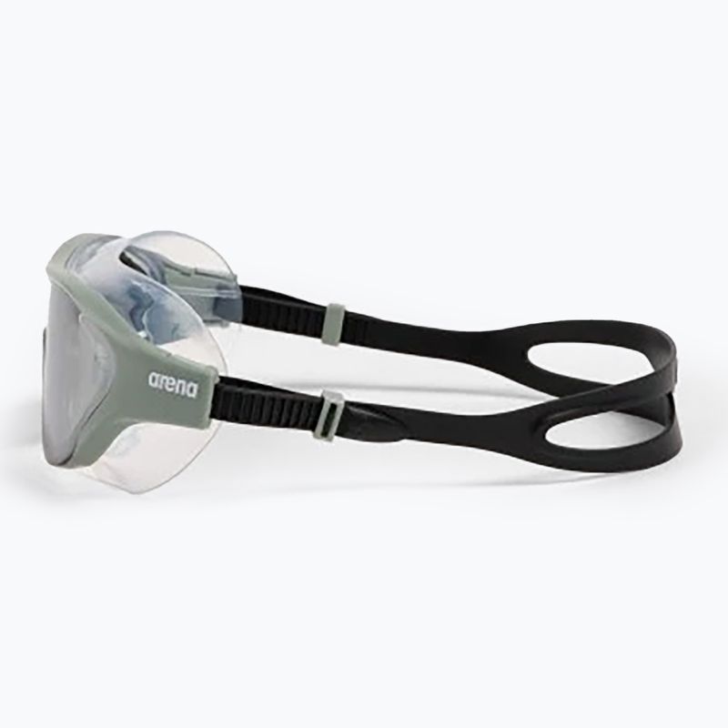 Plavecká maska arena The One Mask Mirror silver/jade/black 10