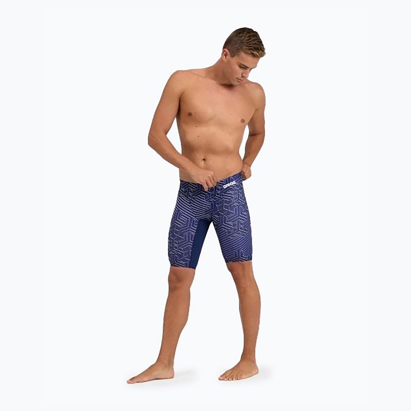 Pánské plavky arena Kikko Pro Swim Jammer navy/navy multi 5