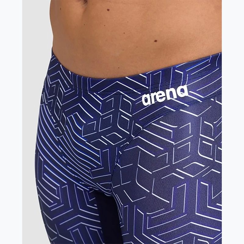 Pánské plavky arena Kikko Pro Swim Jammer navy/navy multi 8