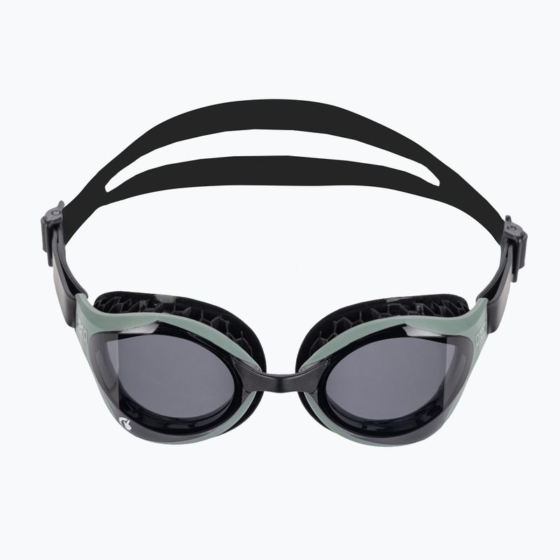 Plavecké brýle Arena Air Bold Swipe smoke/dark olive/black 2
