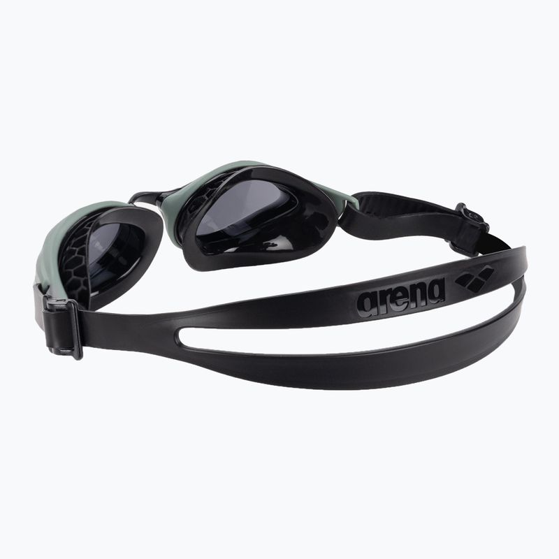 Plavecké brýle Arena Air Bold Swipe smoke/dark olive/black 4