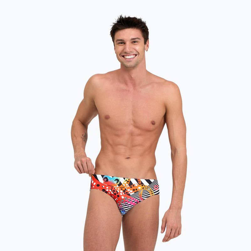 Pánské plavky Arena Crazy Octopus Swim Briefs barevné 006378 4