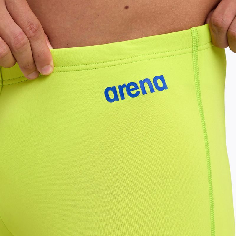 Pánské plavky arena Team Swim Jammer Solid zelene 004770/680 6