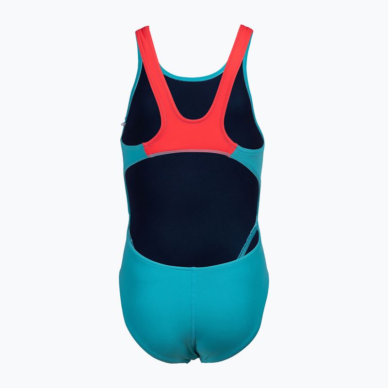 Jednodílné dětské plavky arena Team Swim Tech Solid modré 004764/840 5