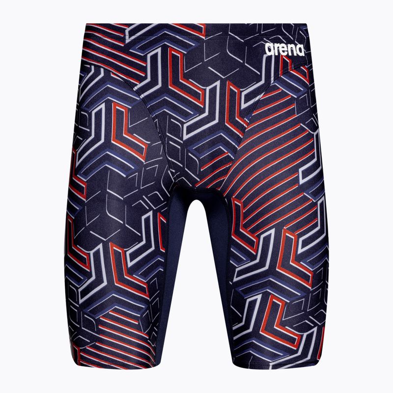 Pánské plavky arena Kikko Pro Swim Jammer navy/team redwhiteblue