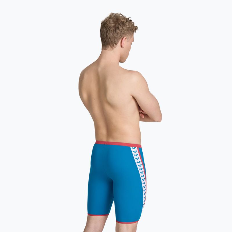 Pánské plavky arena Swim Solid Jammer blue cosmo/astro red 3