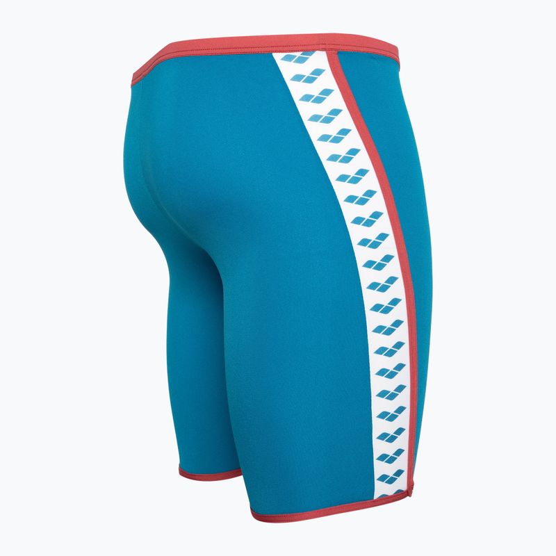 Pánské plavky arena Swim Solid Jammer blue cosmo/astro red 7