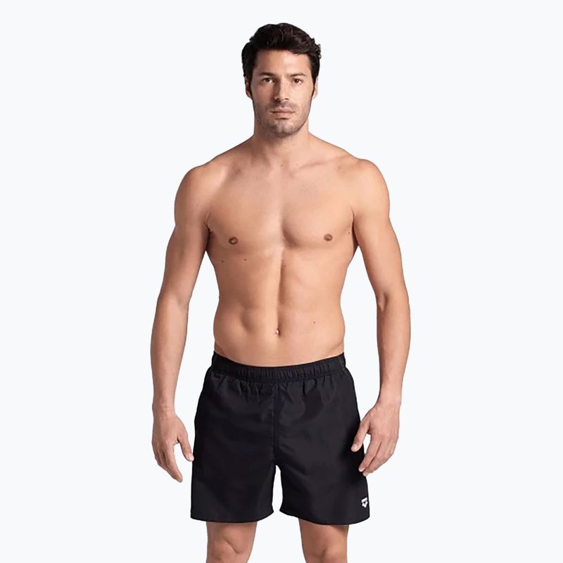 Pánské plavecké šortky arena Fundamentals Boxer R black/white 5