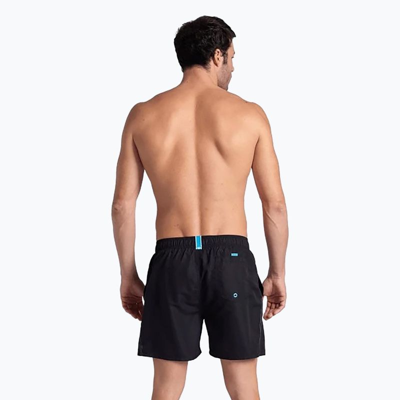 Pánské plavecké šortky arena Fundamentals Boxer R black/white 7