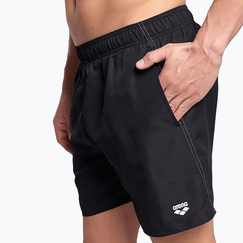 Pánské plavecké šortky arena Fundamentals Boxer R black/white 8