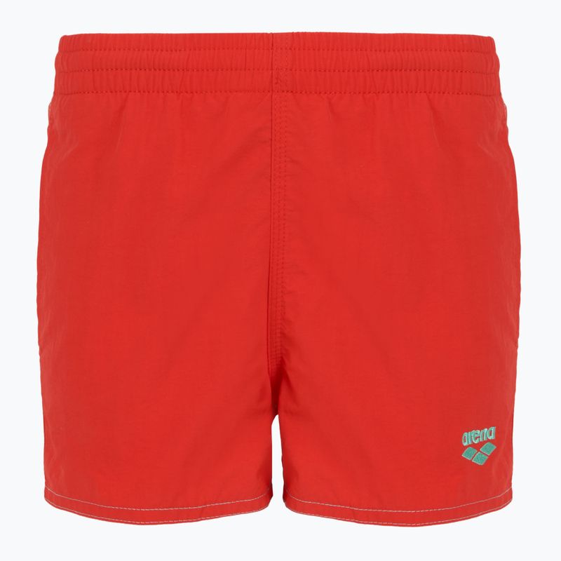 Dětské plavecké šortky Bywayx Youth R fluo red/water