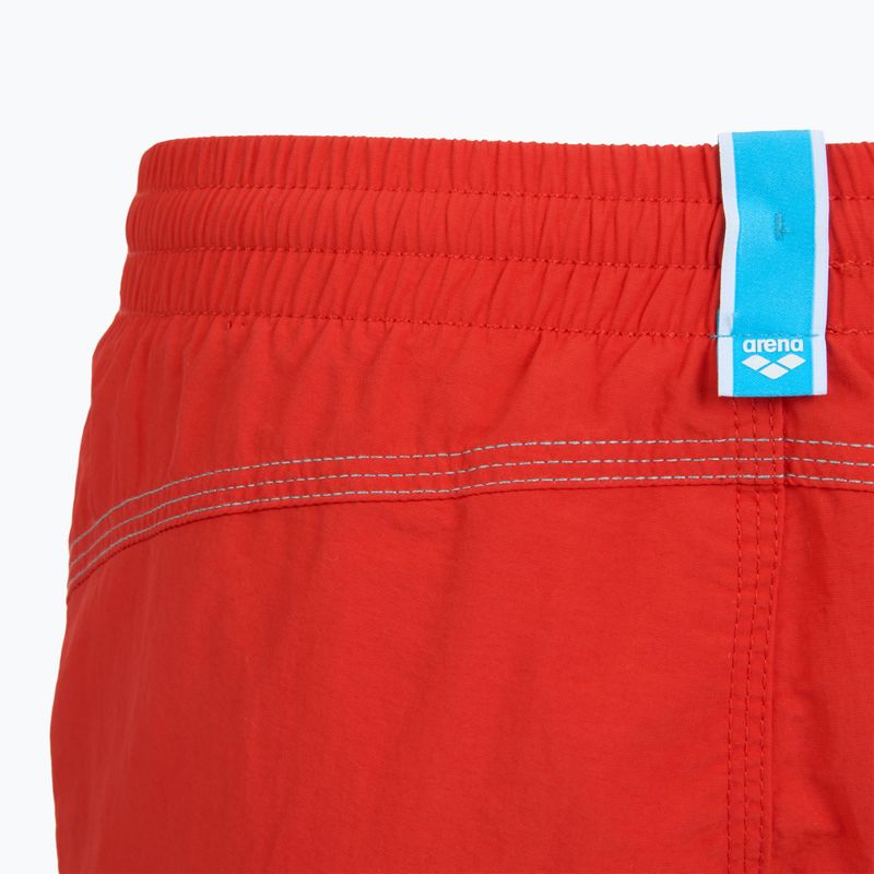 Dětské plavecké šortky Bywayx Youth R fluo red/water 4
