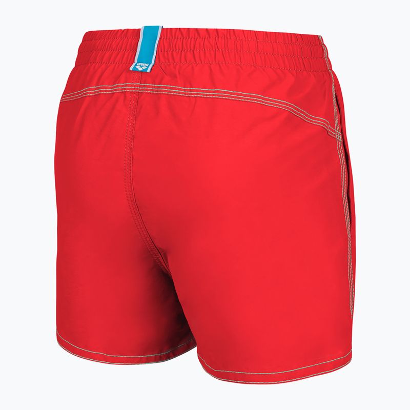 Dětské plavecké šortky Bywayx Youth R fluo red/water 4