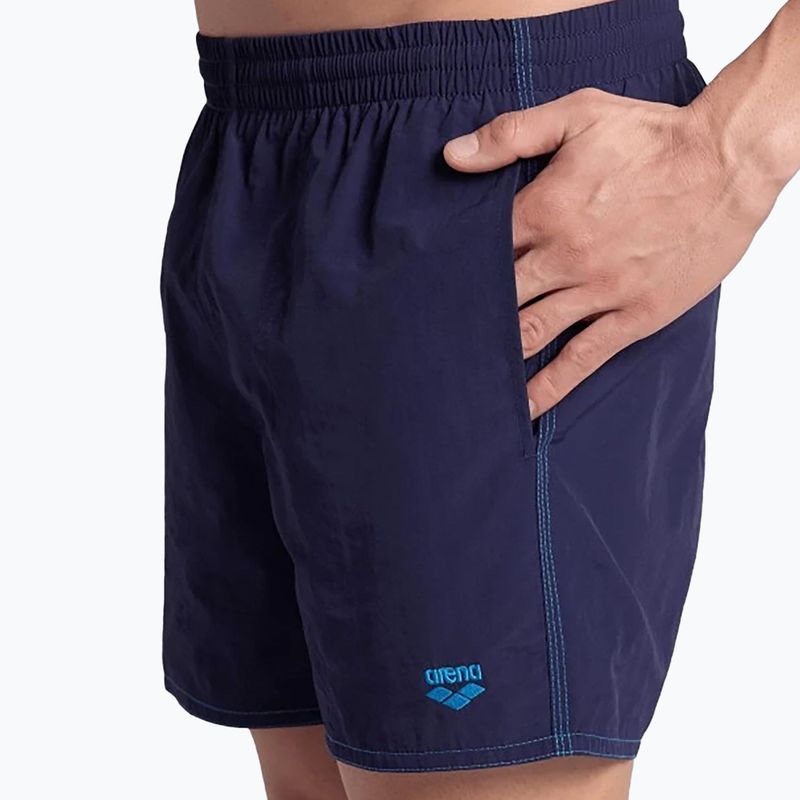 Pánské plavecké šortky arena Bywayx R navy/turquoise 8