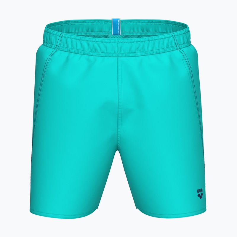 Pánské plavecké šortky arena Fundamentals Boxer R water/navy 7