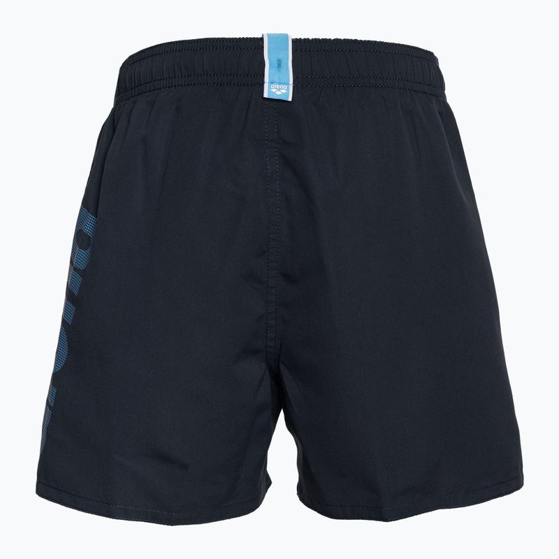 Dětské plavecké boxerky  Arena Fundamentals Logo JR Boxer R navy/turquoise 2