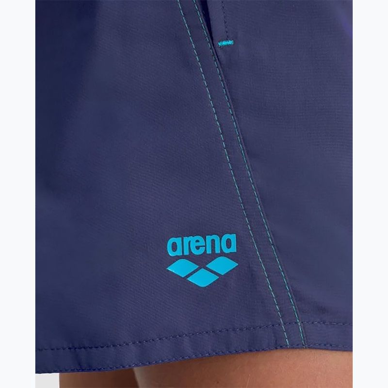 Dětské plavecké boxerky  Arena Fundamentals Logo JR Boxer R navy/turquoise 9