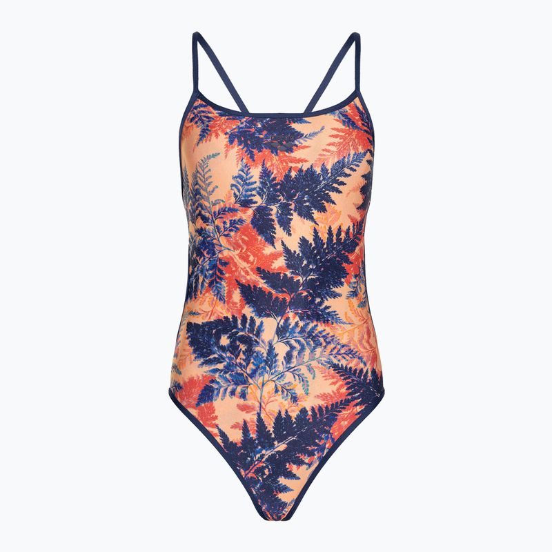 Dámské jednodílné plavky arena Reversible Swimsuit Challenge Back navy/multi